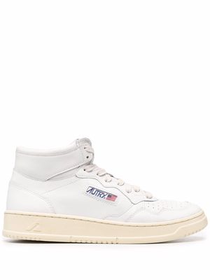 Autry lace-up hi-top sneakers - White
