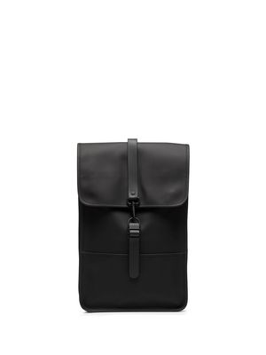 Rains faux-leather mini backpack - Black