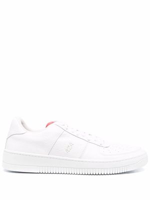 424 low-top leather sneakers - White