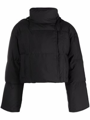 Kenzo cropped padded jacket - Black