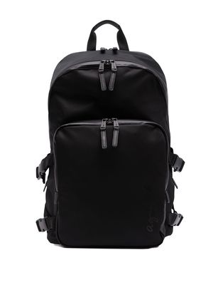 agnès b. zip-fastening backpack - Black