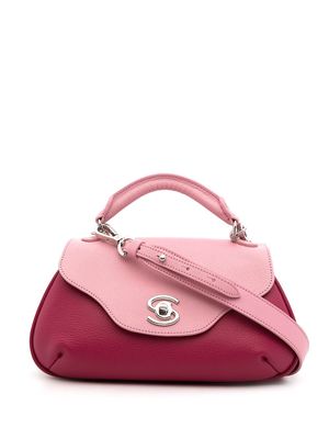 SHIATZY CHEN colourblock shoulder bag - Pink
