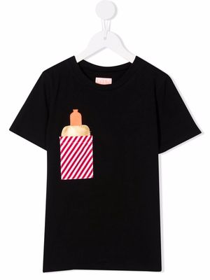 WAUW CAPOW by BANGBANG Pocket Snack organic canvas T-shirt - Black