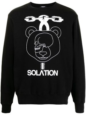 UNDERCOVER Solation-print sweatshirt - Black