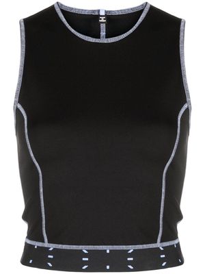 MCQ sleeveless cropped top - Black