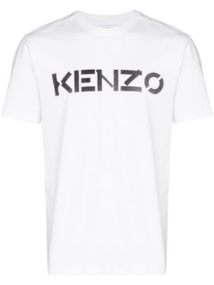 Kenzo logo-print crew-neck T-shirt - White