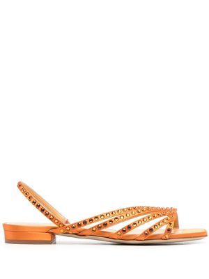 Giannico Aurora open-toe sandals - Orange