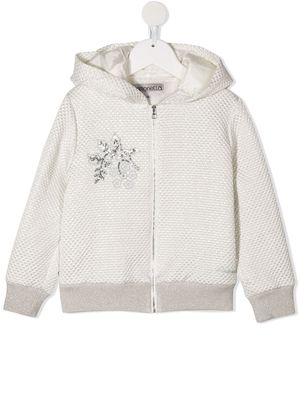 Simonetta hooded quilted jacket - Neutrals