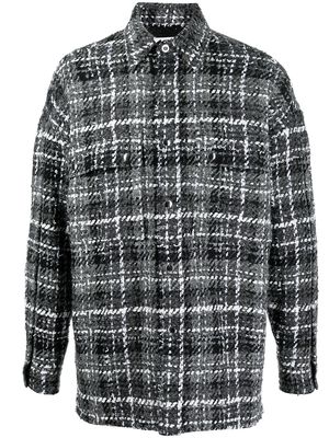 Faith Connexion textured knit jacket - Grey