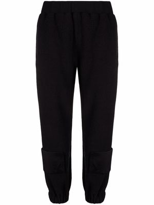 UNDERCOVER x Evangelion tapered track pants - Black