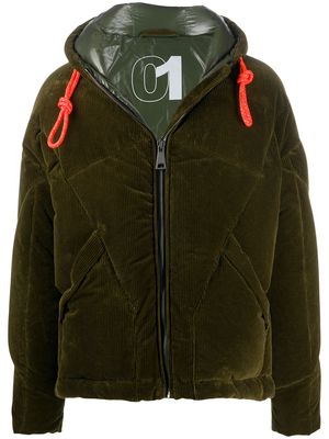 Khrisjoy padded corduroy jacket - Green