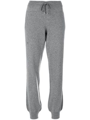 Barrie Romantic Timeless cashmere jogging trousers - Grey