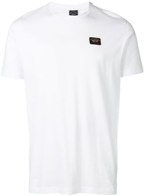 Paul & Shark logo patch T-shirt - White