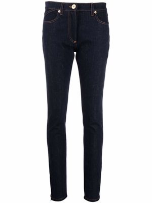 Versace mid-rise skinny jeans - Blue