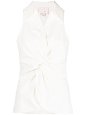 Cinq A Sept Mckenna sleeveless blouse - White
