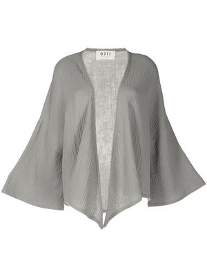 0711 Wasabi batwing blouse - Grey