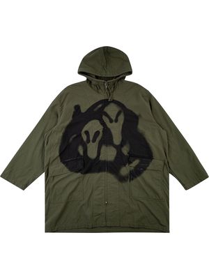 Supreme x Yohji Yamamoto hooded parka - Green
