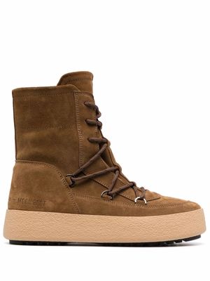 Moon Boot Mtrack suede boots - Brown