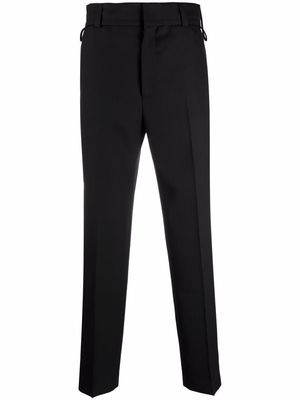 Jacquemus virgin wool straight-leg trousers - Black