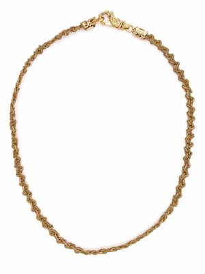 Emanuele Bicocchi Knot Braid necklace - Gold