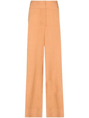BONDI BORN Palma wide-leg trousers - Orange