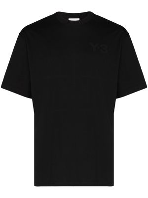 Y-3 tonal logo T-shirt - Black