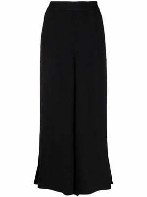 Rodebjer Sigrid wide-leg twill trousers - Black