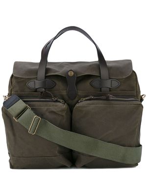 Filson patch pocket laptop bag - Green