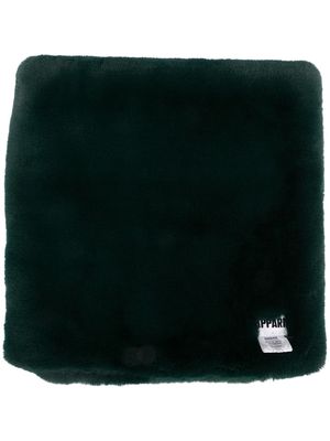 Apparis Brenn faux fur pillowcase - Green