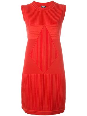 Chanel Pre-Owned 2010s sleeveless knit dress - Red