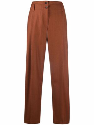 PAUL SMITH high-waisted tailored trousers - Orange