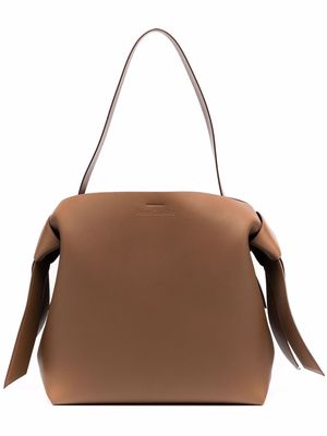 Acne Studios Midi knotted shoulder bag - Brown