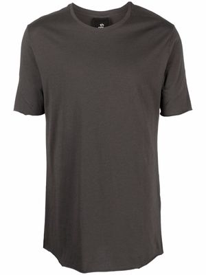 Thom Krom round neck short-sleeved T-shirt - Brown