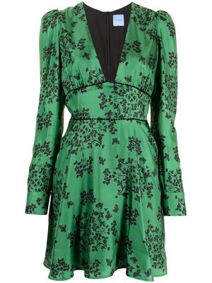 Macgraw Fable silk mini dress - Green