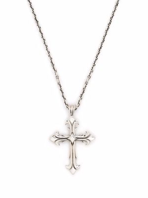 Emanuele Bicocchi Fleury Cross pendant necklace - Silver