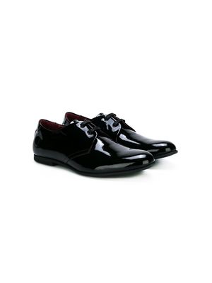 Dolce & Gabbana Kids classic derby shoes - Black