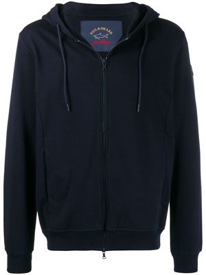 Paul & Shark zipped hoodie - Blue