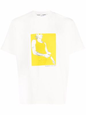 Sunnei photograph-print cotton T-shirt - White