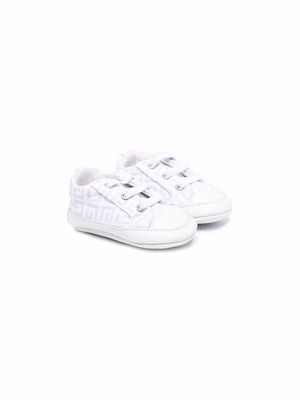Givenchy Kids 4G leather sneakers - White