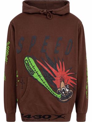 Travis Scott Speed hoodie "Cactus Jack" - Brown