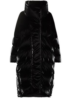 Templa Alma high-neck padded coat - Black