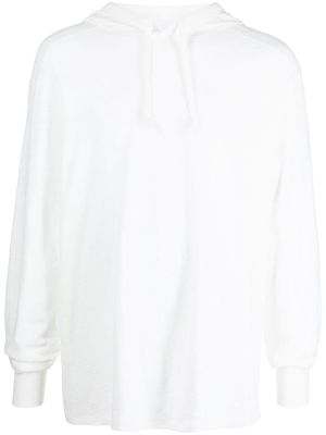 Rag & Bone Flame cotton hoodie - White