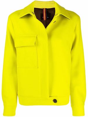 PS Paul Smith button-down fitted jacket - Yellow