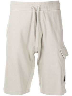 C.P. Company Light Fleece Lens cargo shorts - Neutrals