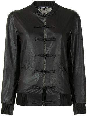 Lisa Von Tang button-detail jacket - Black