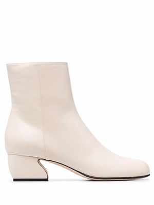 Si Rossi block-heel ankle boots - Neutrals