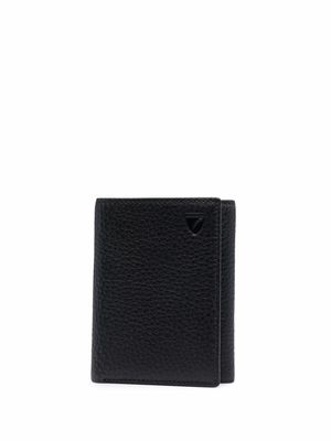 Aspinal Of London tri-fold leather wallet - Black