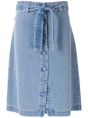 Amapô Cora Botonê denim skirt - Blue