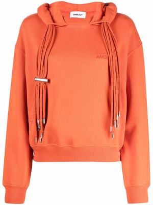 AMBUSH multicord cotton hoodie - Orange