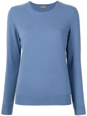 N.Peal crew-neck cashmere jumper - Blue